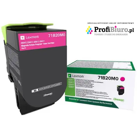 Lexmark 71B20M0 - Toner magenta do Lexmark CS-317, CS-417, CS-517, CX-317, CX-417, CX-517